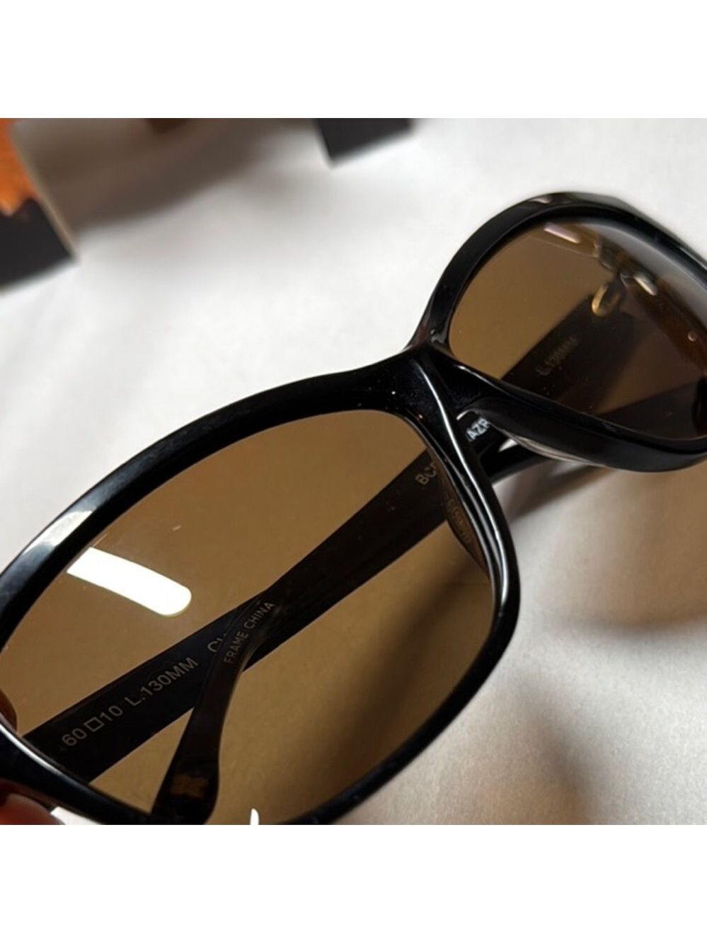 BCBGMaxAzria Black Sunglasses with Dark Tinted Lenses - Picture 6 of 8
